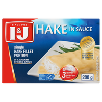 I&J HAKE IN CHEESE SAUCE