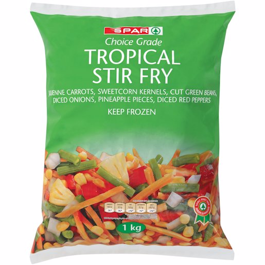 SPAR S/FRY FRZ VEG TROPIC